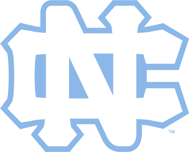 North Carolina Tar Heels 1983-1998 Alternate Logo iron on transfers for fabric